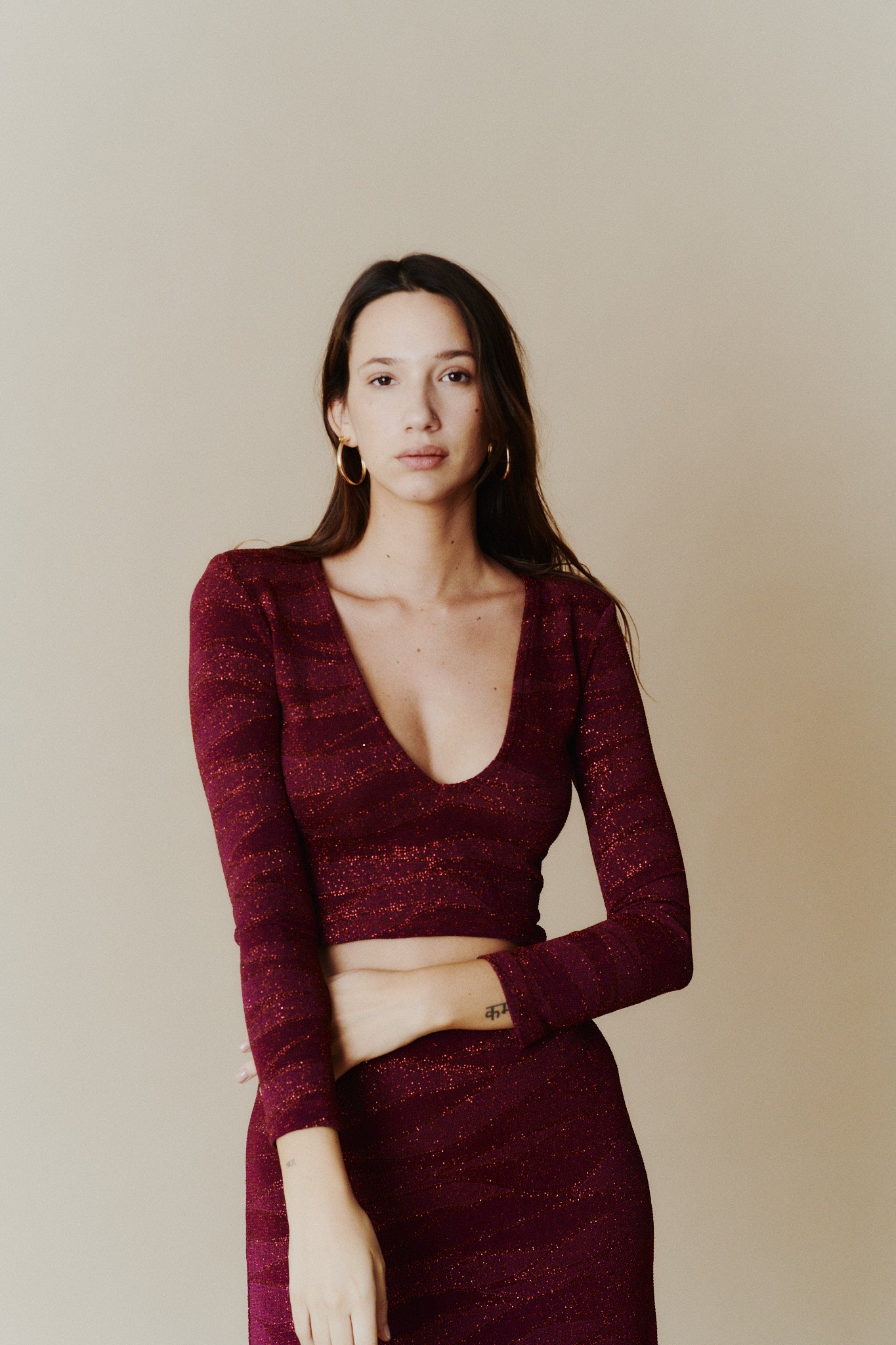 Camiseta Nix Shine purple