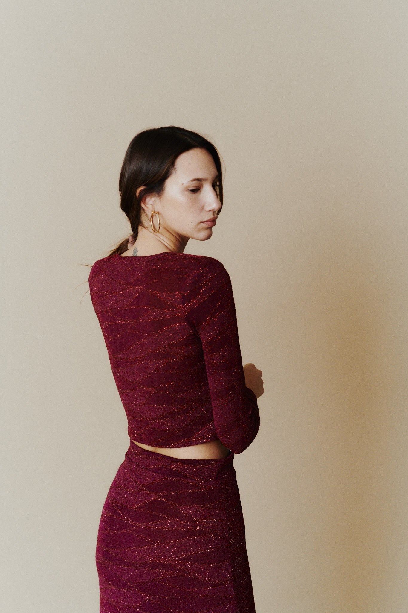 Camiseta Nix Shine purple