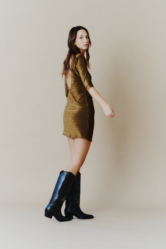 Vestido Afrodita Goldie corto