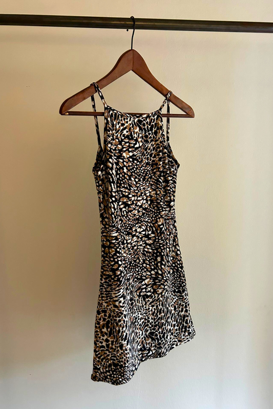 Vestido Afrodita · Animal Print (Corto)