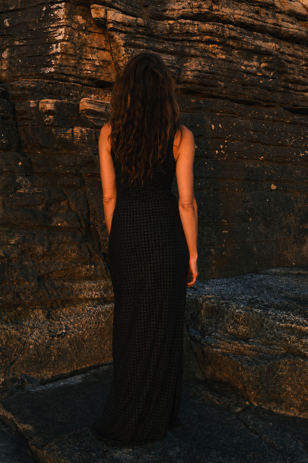 Vestido Venus Shine Black