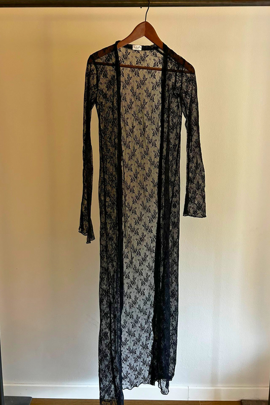 Kimono · Lace Black