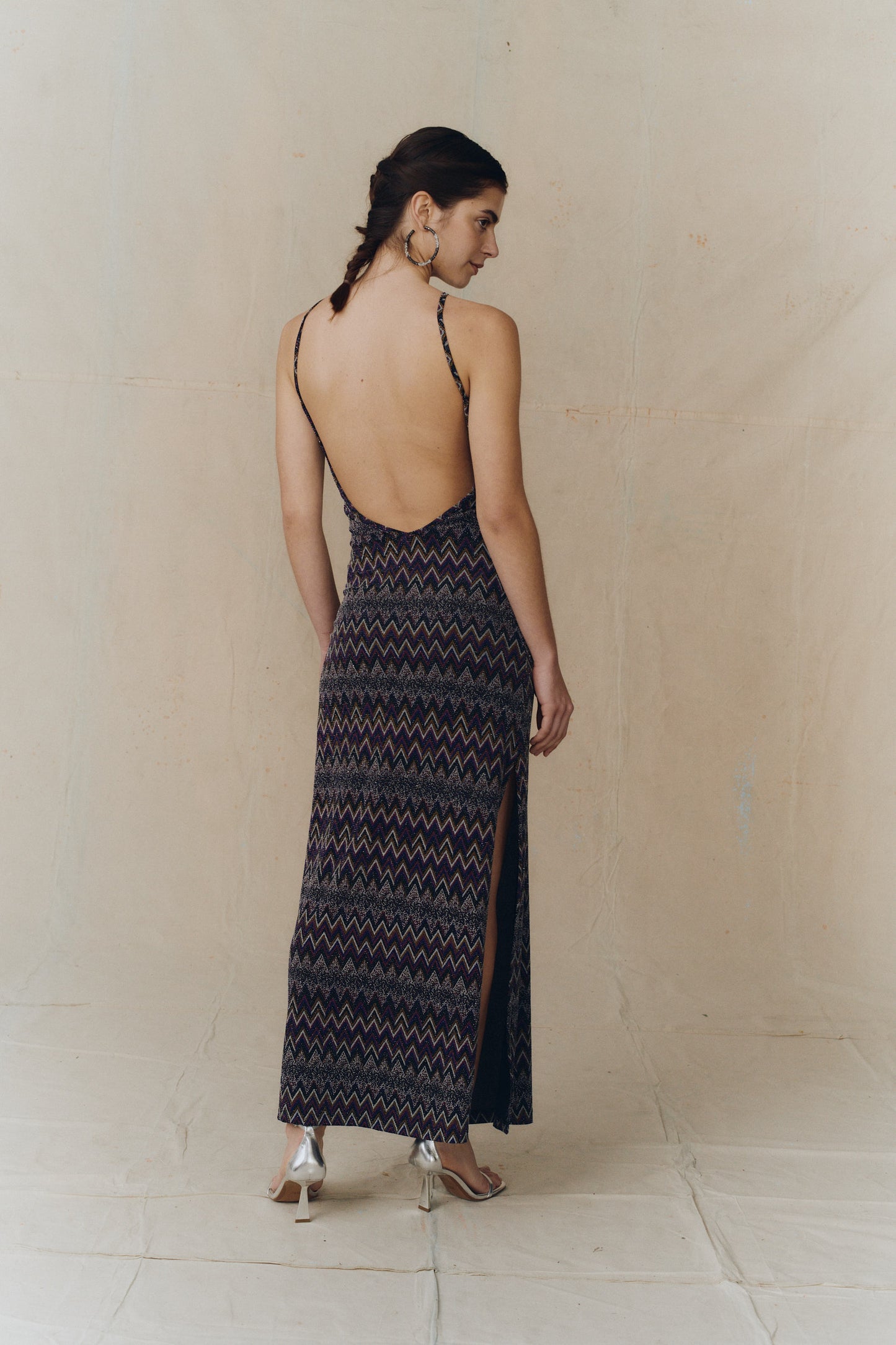 Robe phosphorescente Aphrodite Zigzag