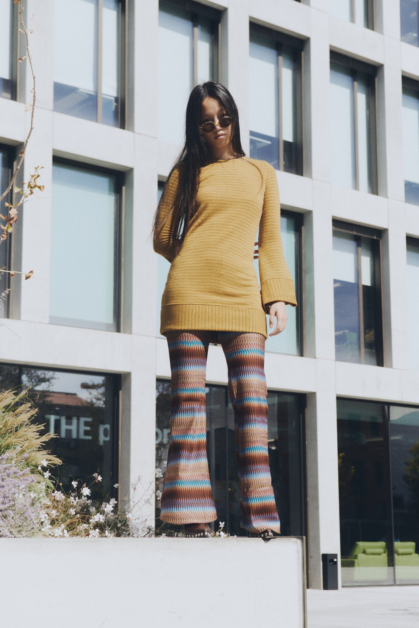 Vestido Nusa Mustard winter