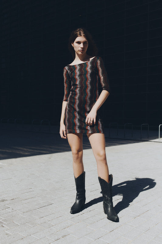 Vestido Afrodita Zulú corto winter