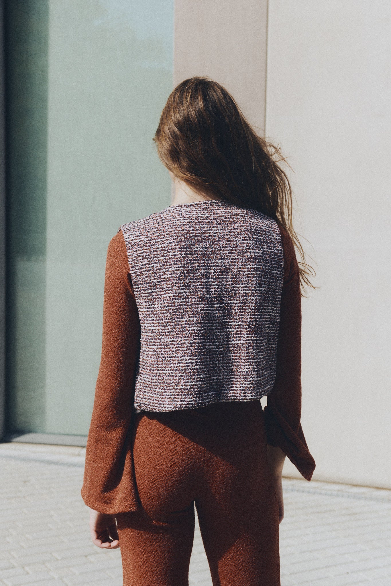 Chaleco Iris Tweed