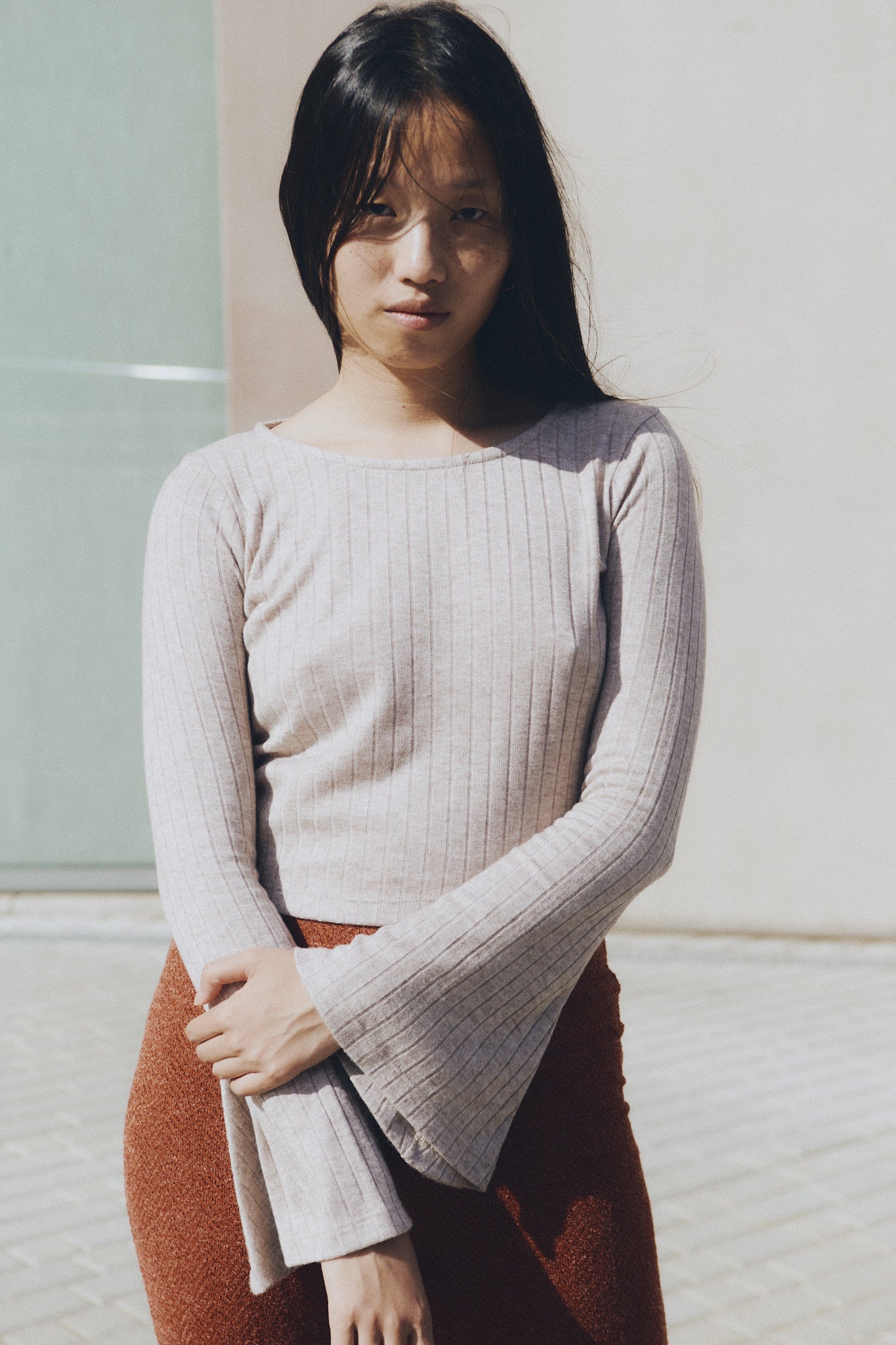 Camiseta Aura Beige
