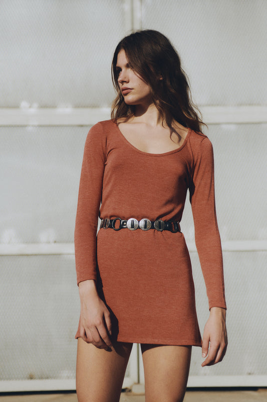 Vestido Hera Coral corto winter