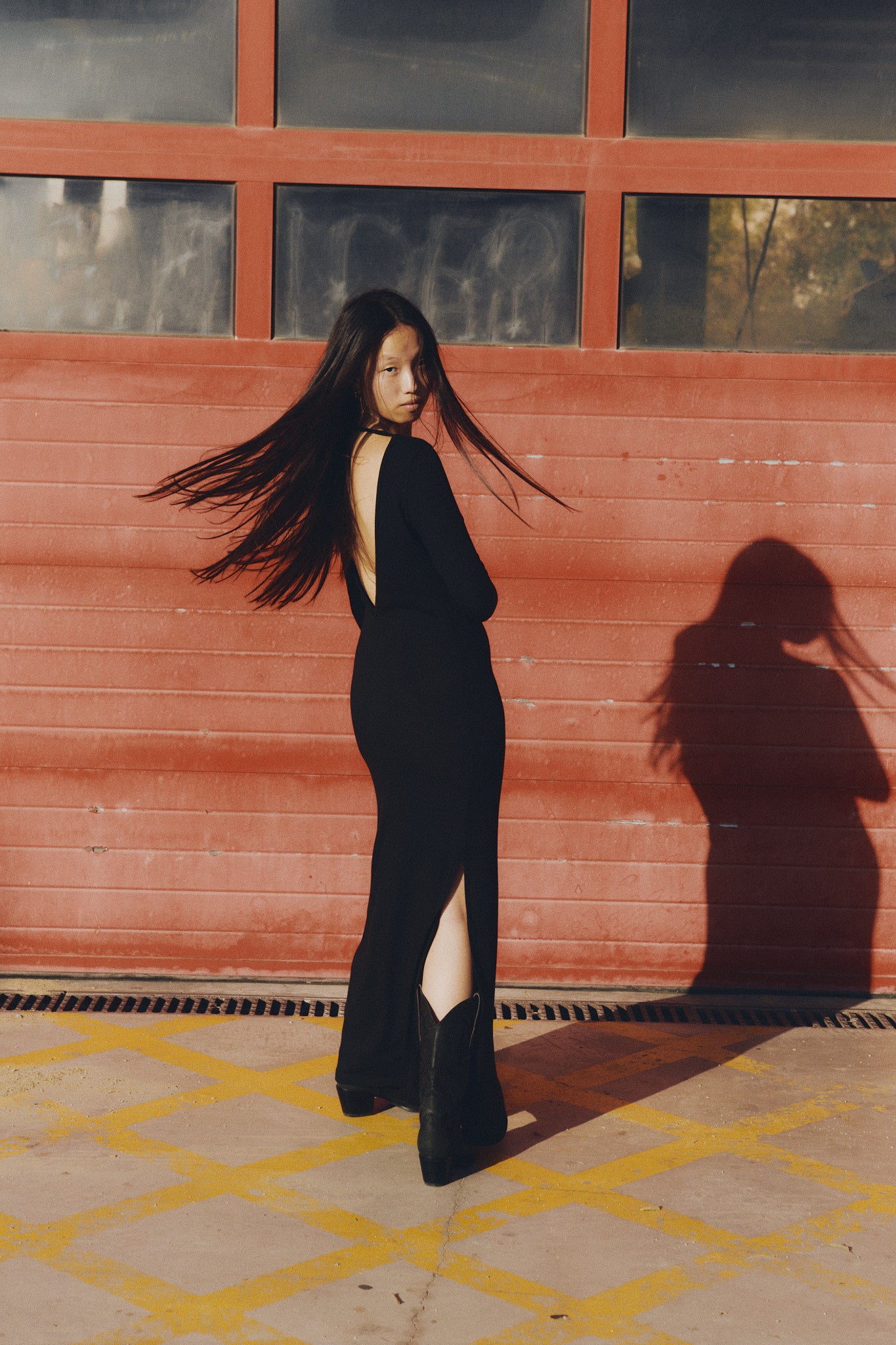 Vestido Afrodita black winter