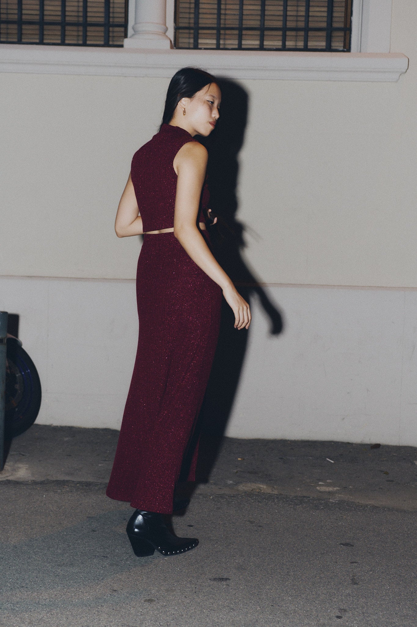 Falda Malala Aubergine winter