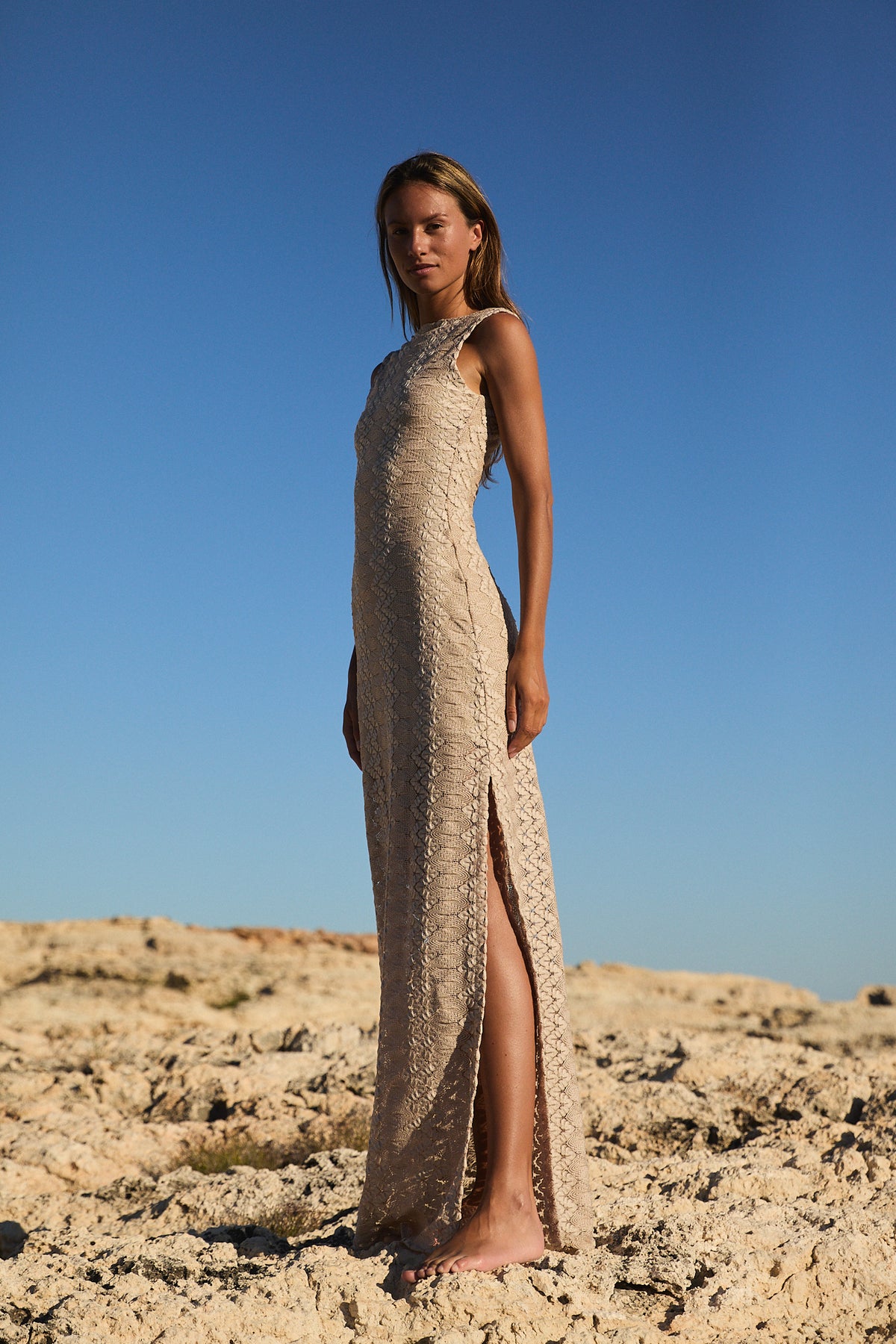 Vestido Venus Sand
