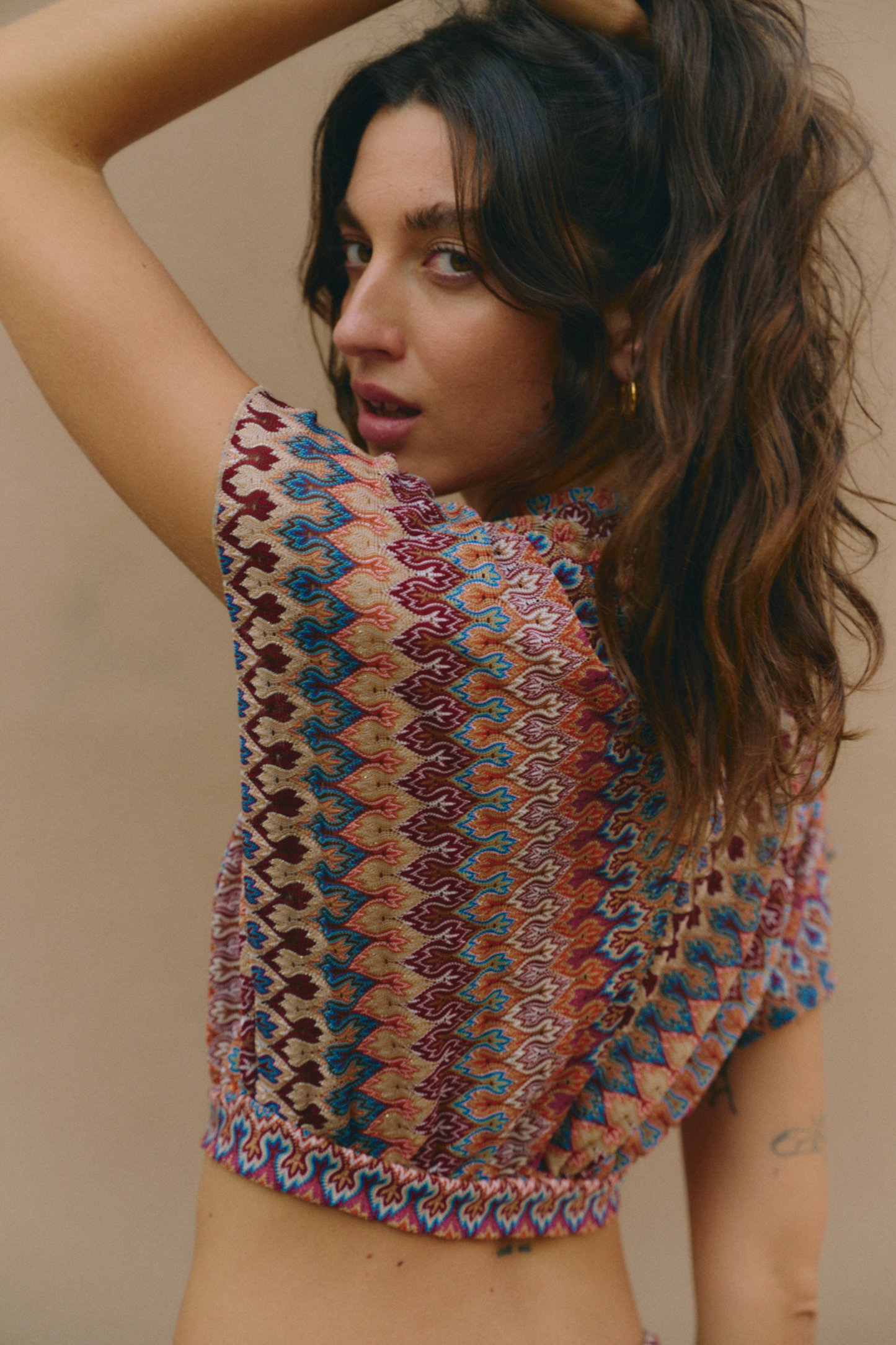 Top Aura Morocco Red