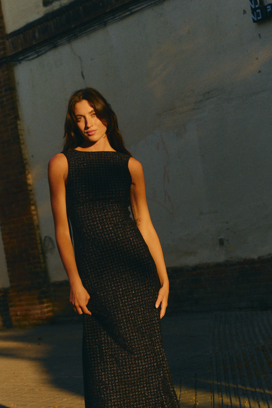 Vestido Venus Shine Black