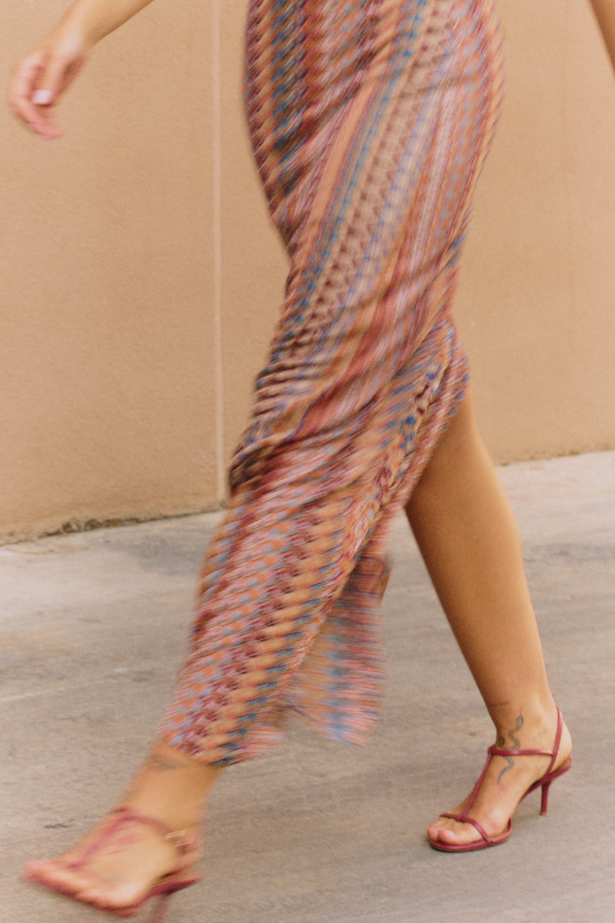 Vestido Venus Morocco red