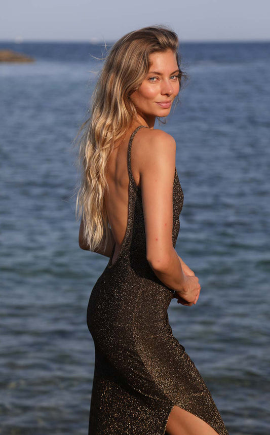 Vestido Afrodita goldie