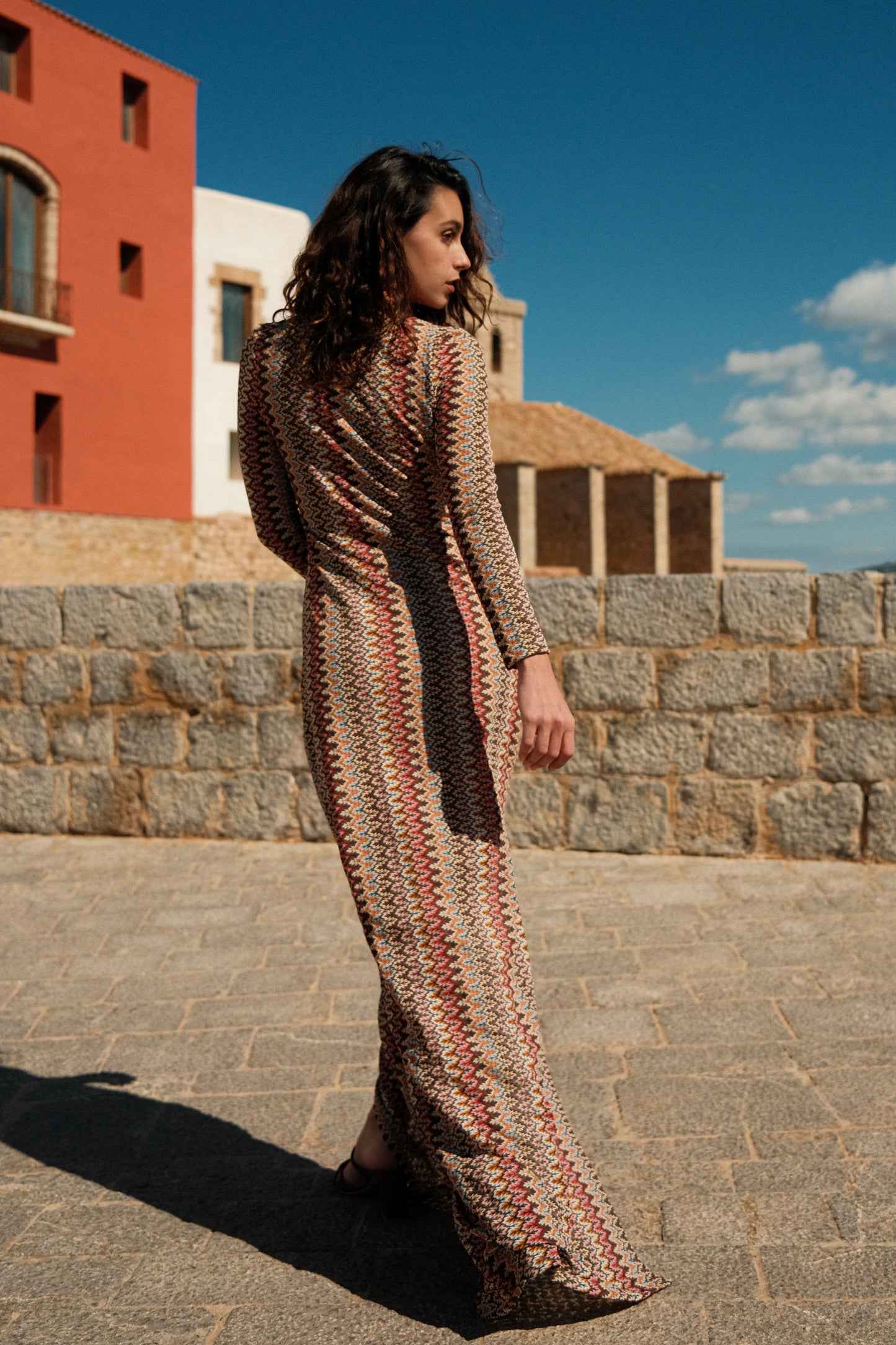 Vestido Venus Wild manga larga
