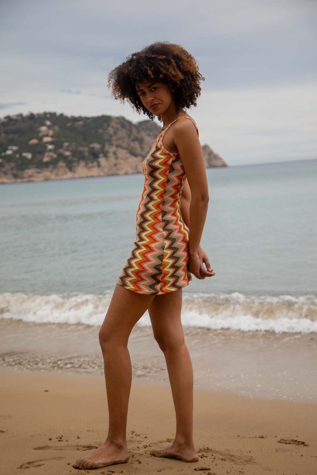 Vestido Afrodita Colours corto