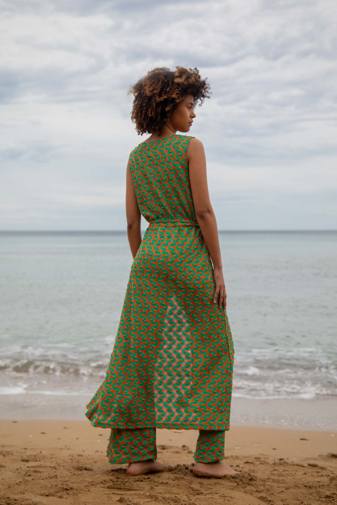 Chaleco Artemisa Green Waves