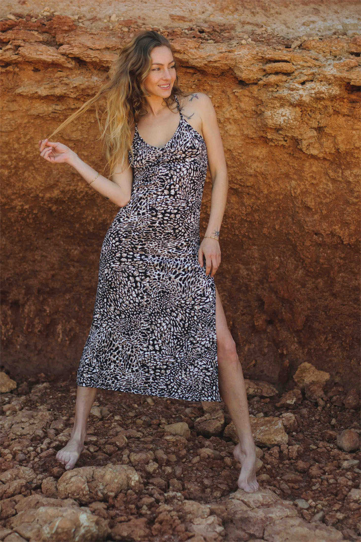 Vestido Ixchel animal print
