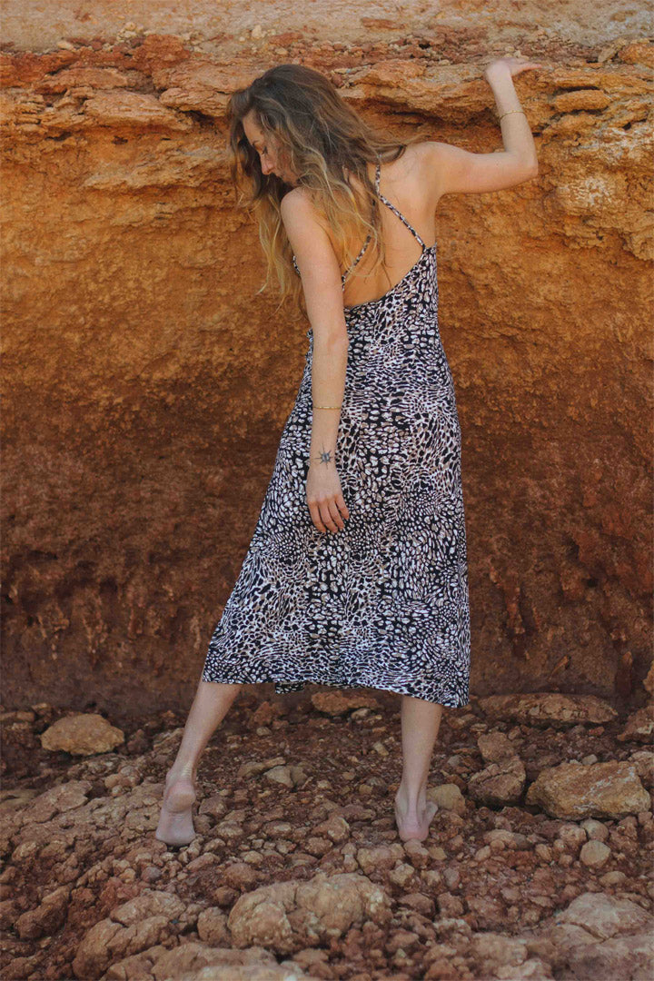 Vestido Ixchel animal print
