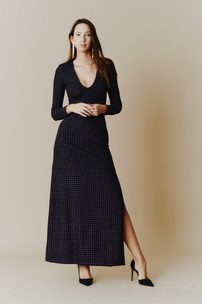 Vestido Nix Shine black winter