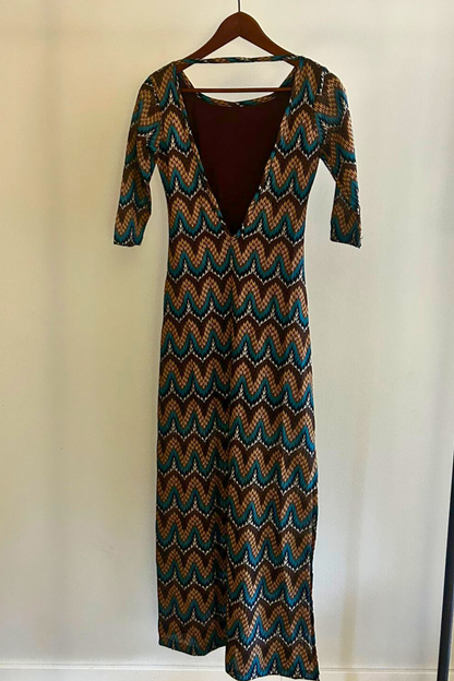 Vestido Afrodita · Costa (manga larga)