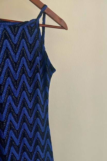 Vestido Afrodita · Klein