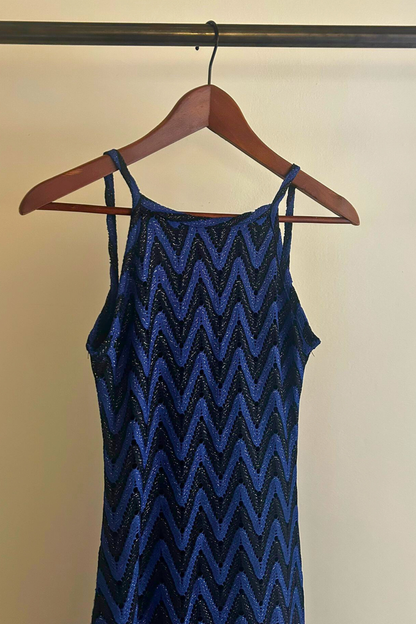 Vestido Afrodita · Klein