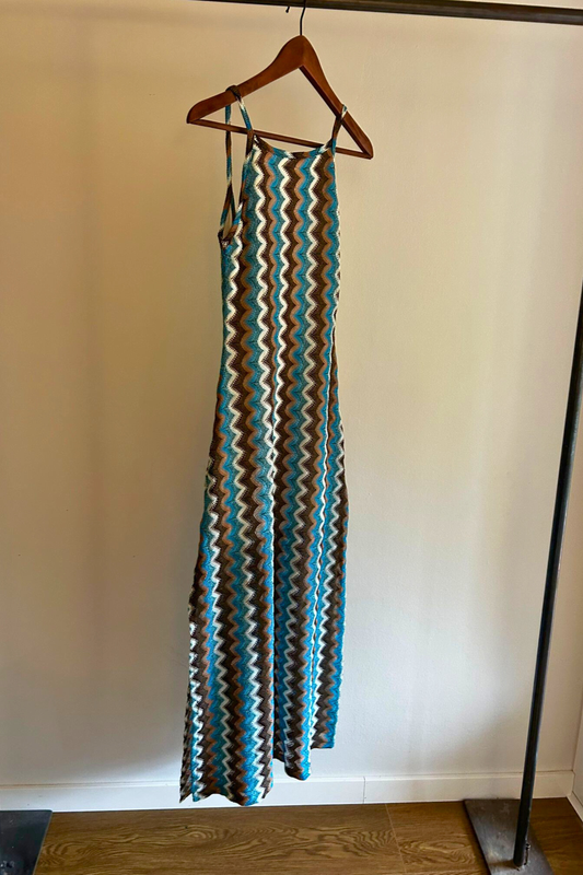 Vestido Afrodita · Blue Waves