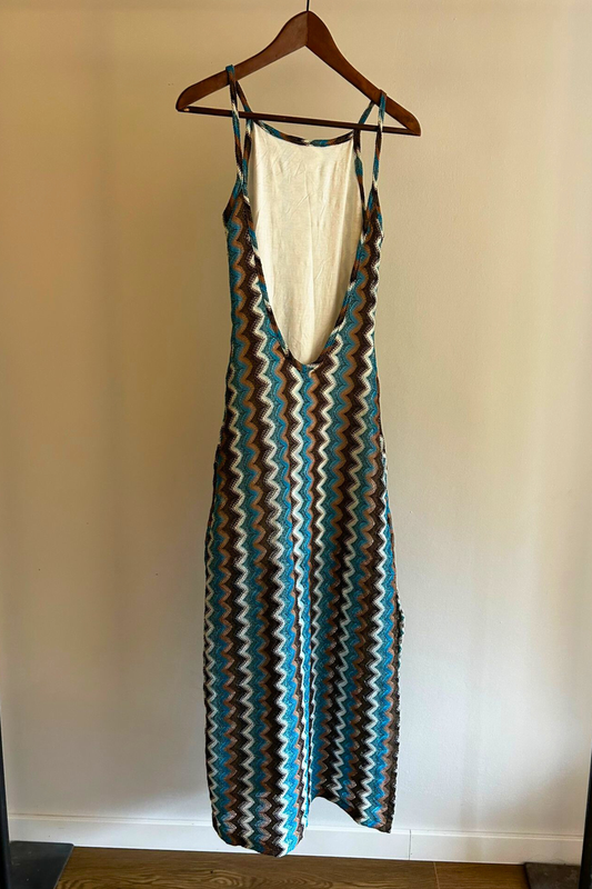 Vestido Afrodita · Blue Waves