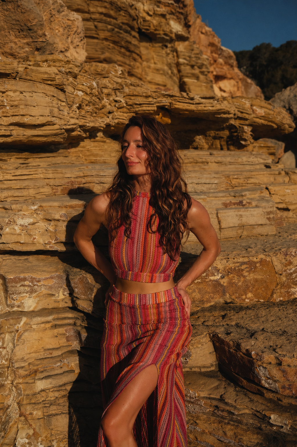 Falda Malala Candela Sunset