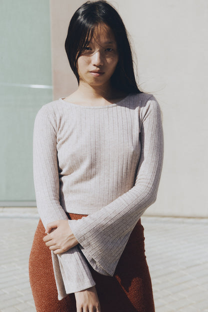 Camiseta Aura Beige