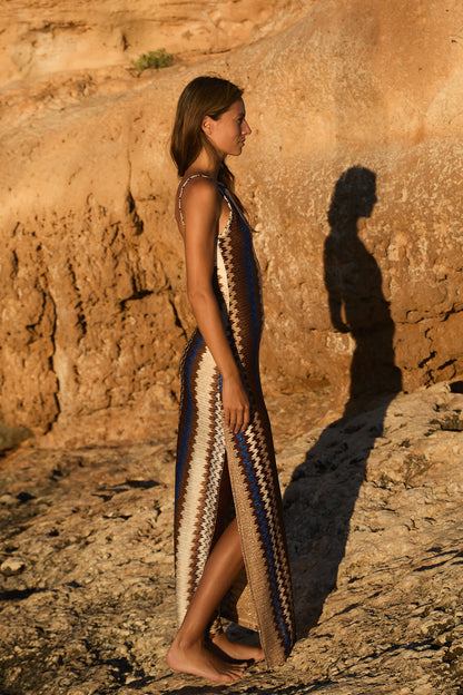 Vestido Afrodita Dreams beige