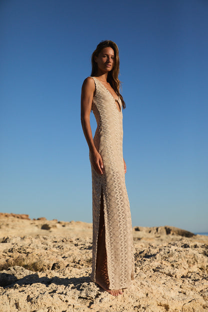 Vestido Venus Sand Beige