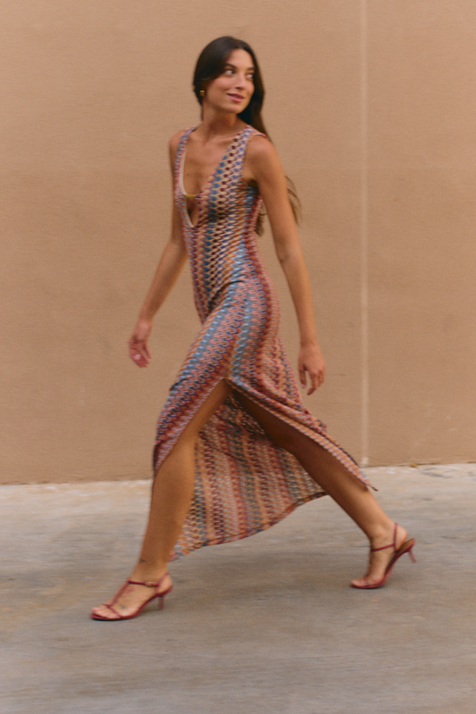 Vestido Venus Morocco red