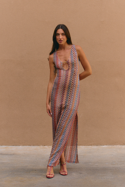 Vestido Venus Morocco red