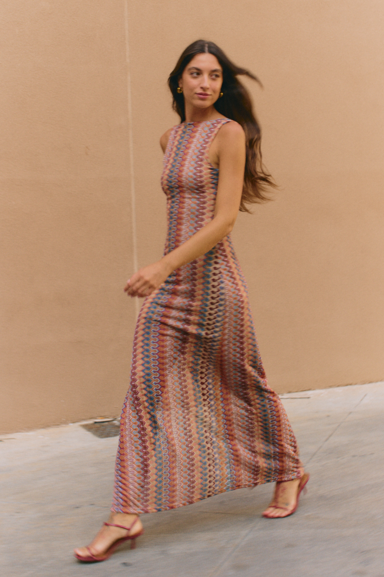 Vestido Venus Morocco red