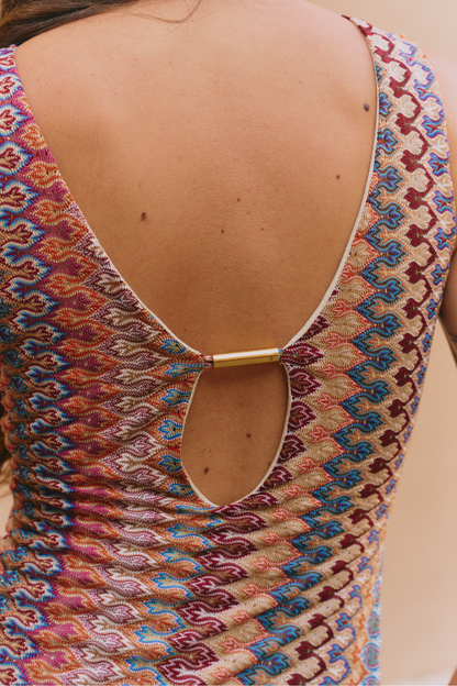 Vestido Venus Morocco red