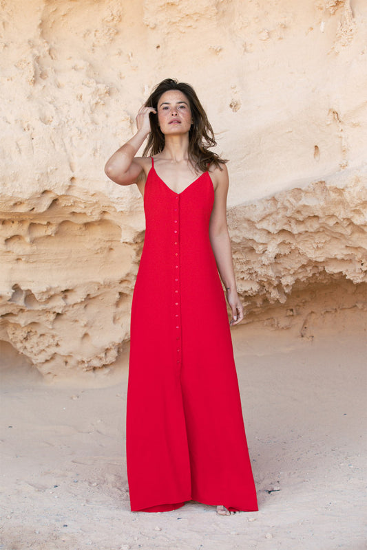 Vestido Kathryn red